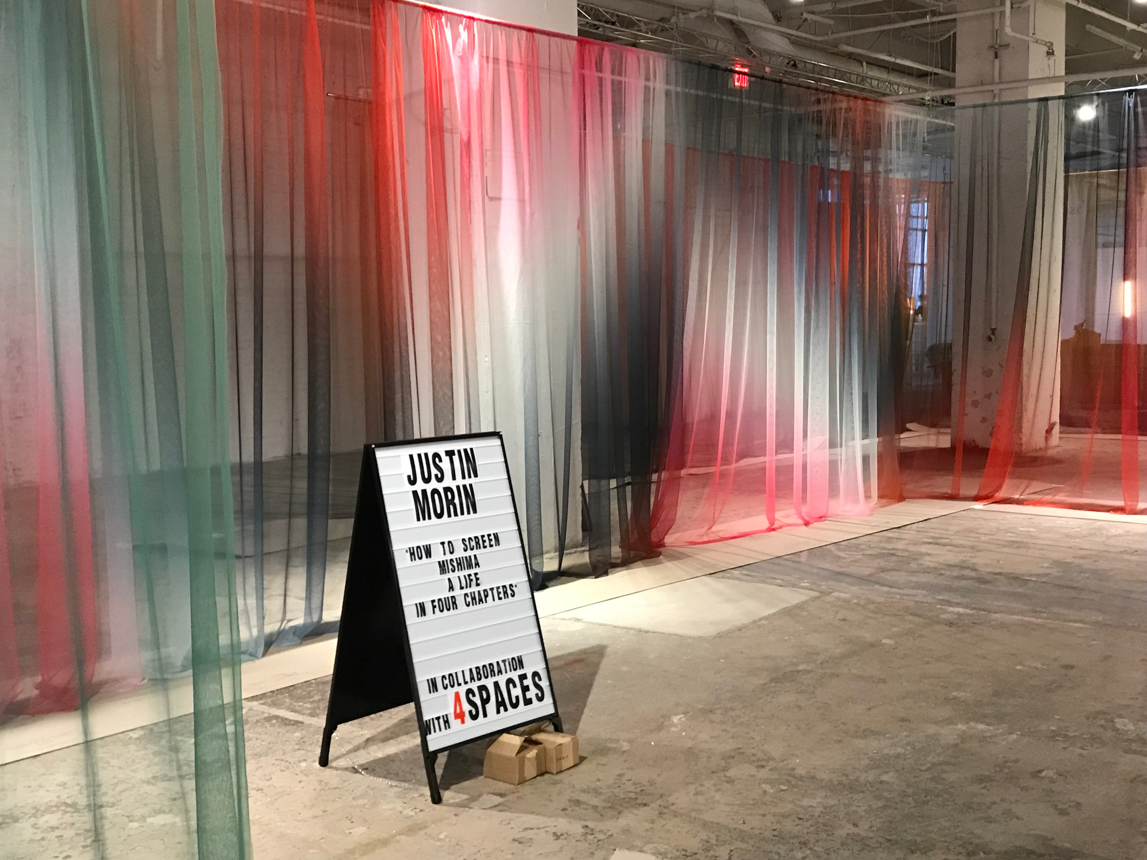 ‘Mishima’ installation by Justin Morin X 4spaces at Collective Design NYC