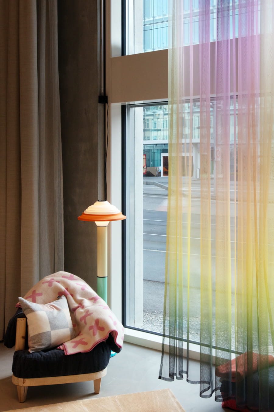 Hardturmstrasse street view outside ZigZag Zurich and the showroom