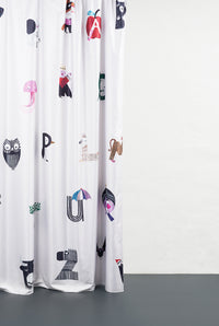 Alphabet City - Nocturno Curtain Styling / Select color
