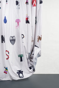 Alphabet City - Nocturno Curtain Moving Styling / Select color