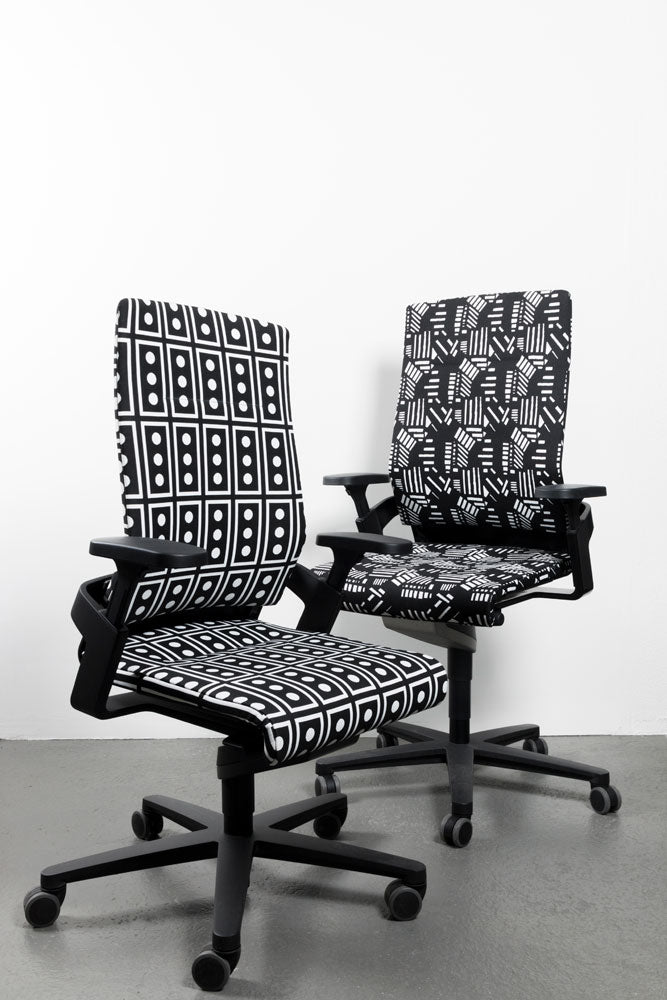Europa Nathalie du Pasquier & George Sowden Climatex Upholstery B&W