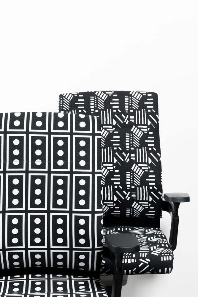 Europa Nathalie du Pasquier & George Sowden Climatex Upholstery B&W