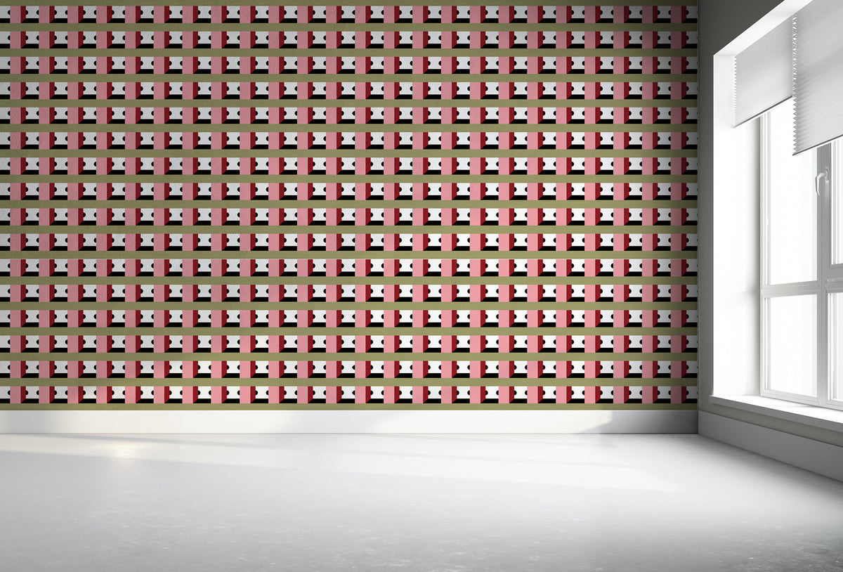 Nathalie du Pasquier & George Sowden Wallpaper Milano