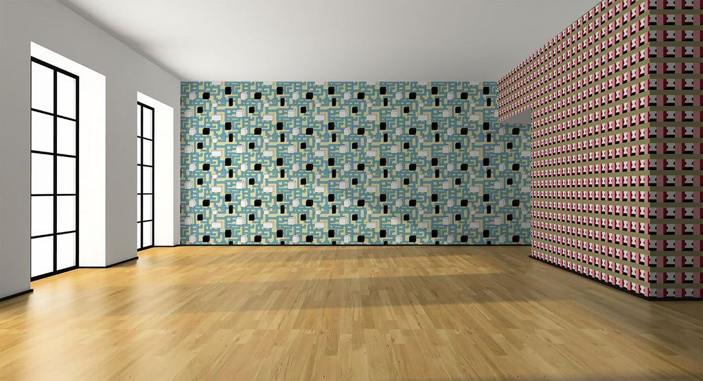 Nathalie du Pasquier & George Sowden Wallpaper Vienna