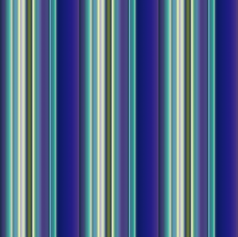 Stripe Tease Print on Tulle