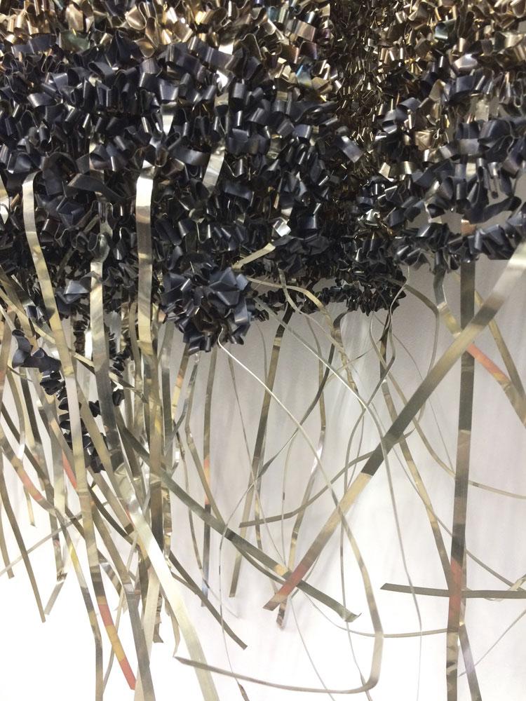 Nickel/Silver Metal Tapestry By Dorothy Fischer