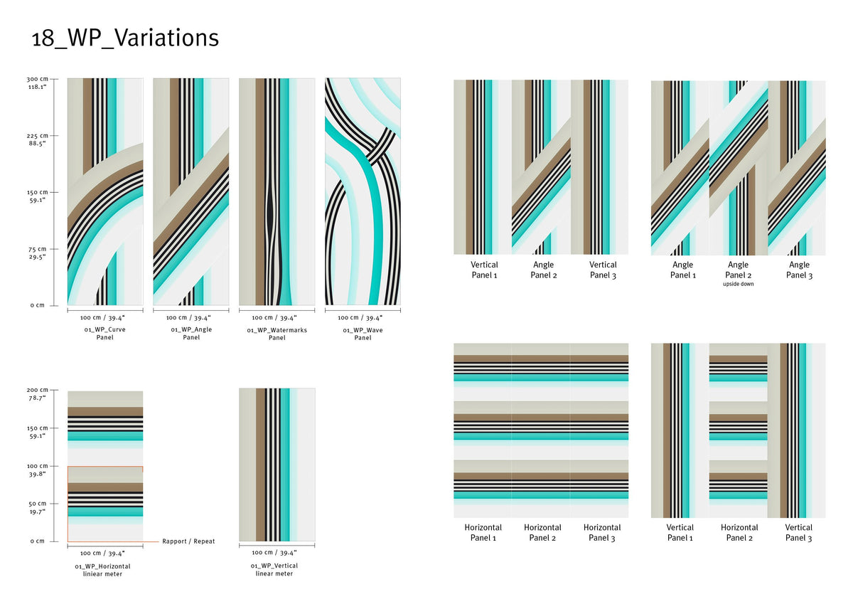 Stripe Tease Wallpaper Collection