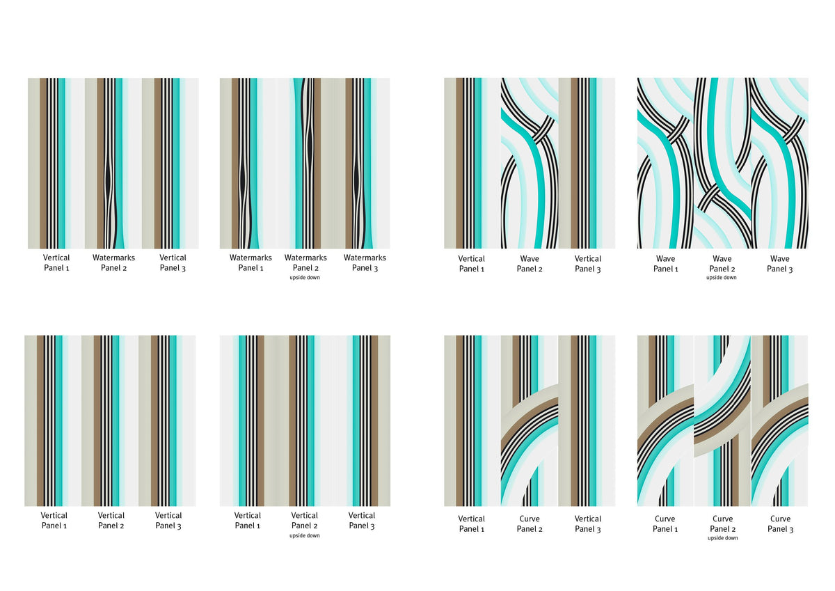 Stripe Tease Wallpaper Collection